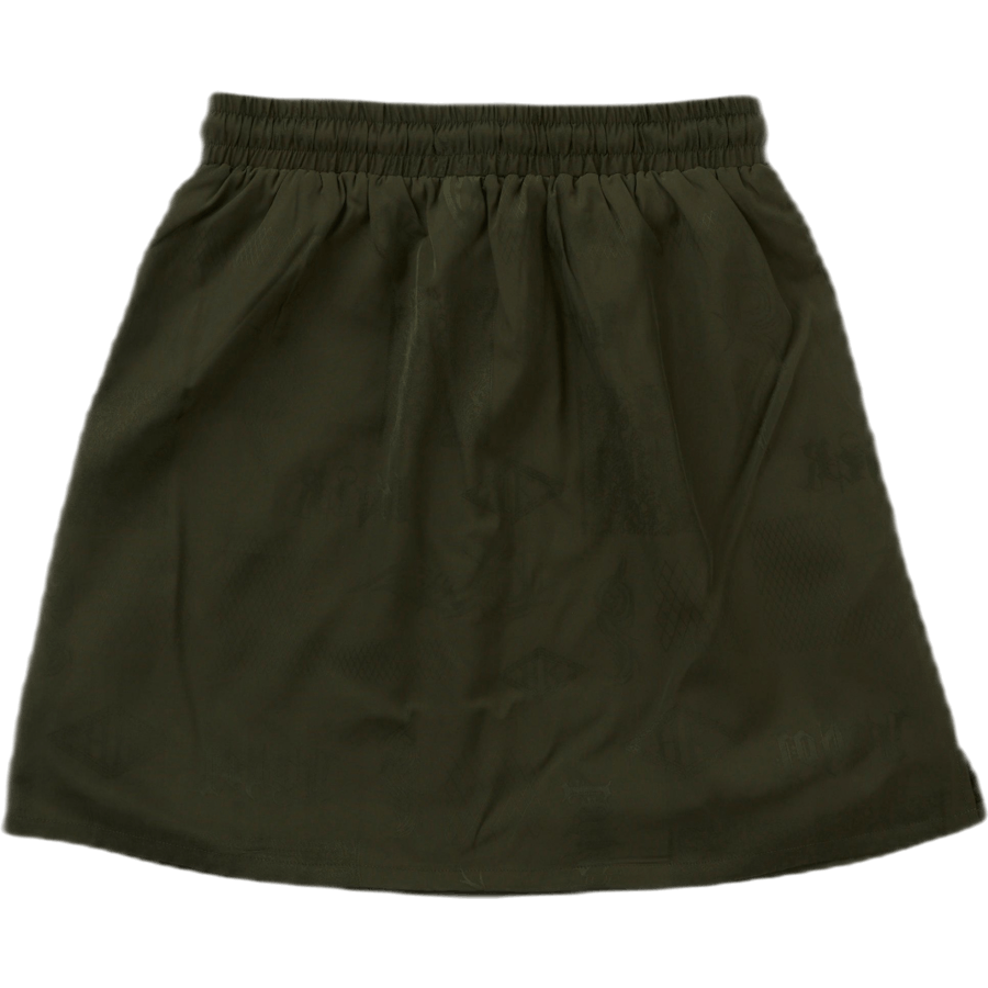 Track Skirt Green Tribal