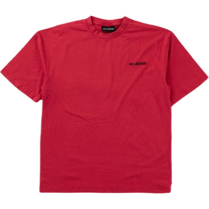 Boyfriend Tee Faded Dark Pink