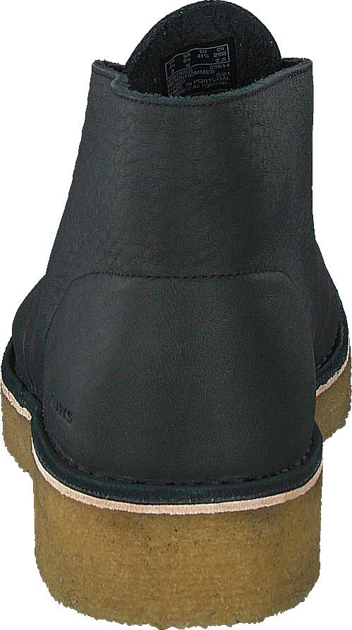 Desert Boot 221 G Schwarzes Leder