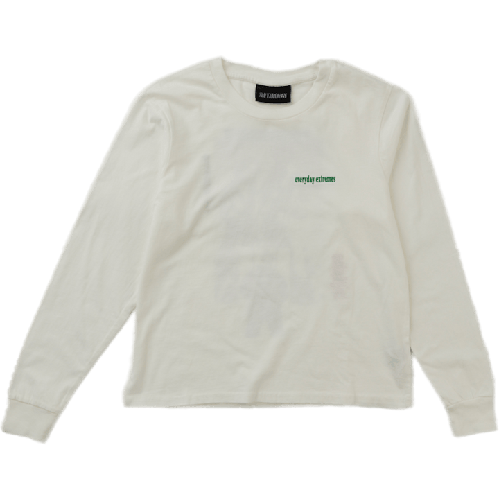 Artwork Tee Long Sleeve Off White