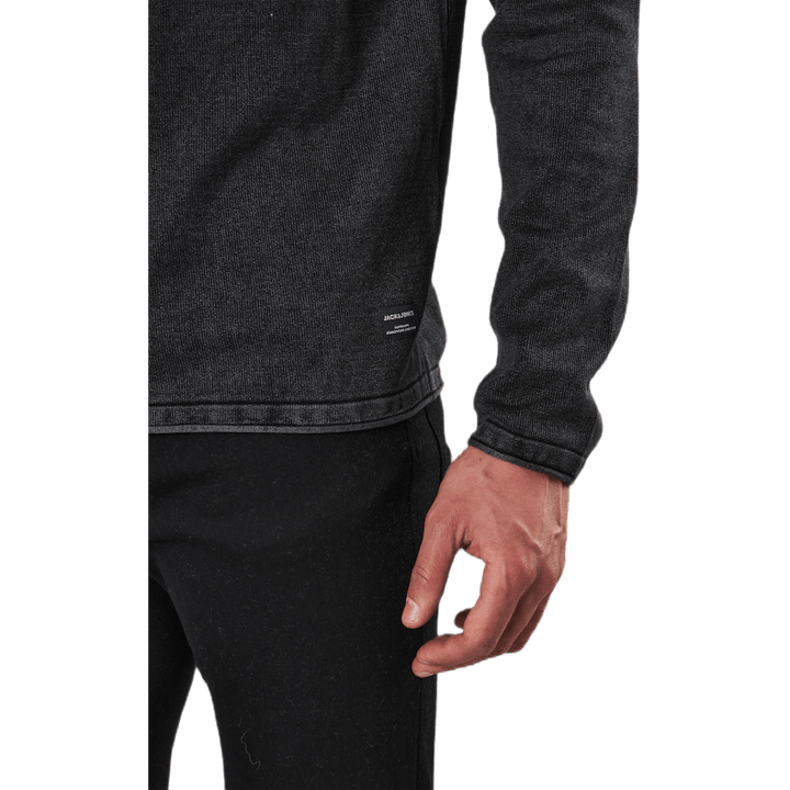 Eleo Knit Rundhalsausschnitt Caviar