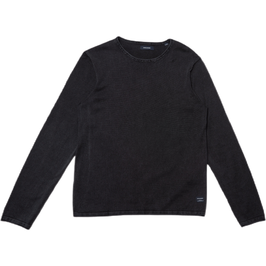 Eleo Knit Rundhalsausschnitt Caviar