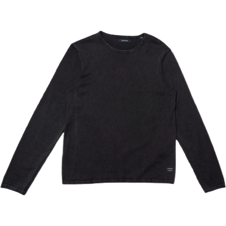 Eleo Knit Rundhalsausschnitt Caviar