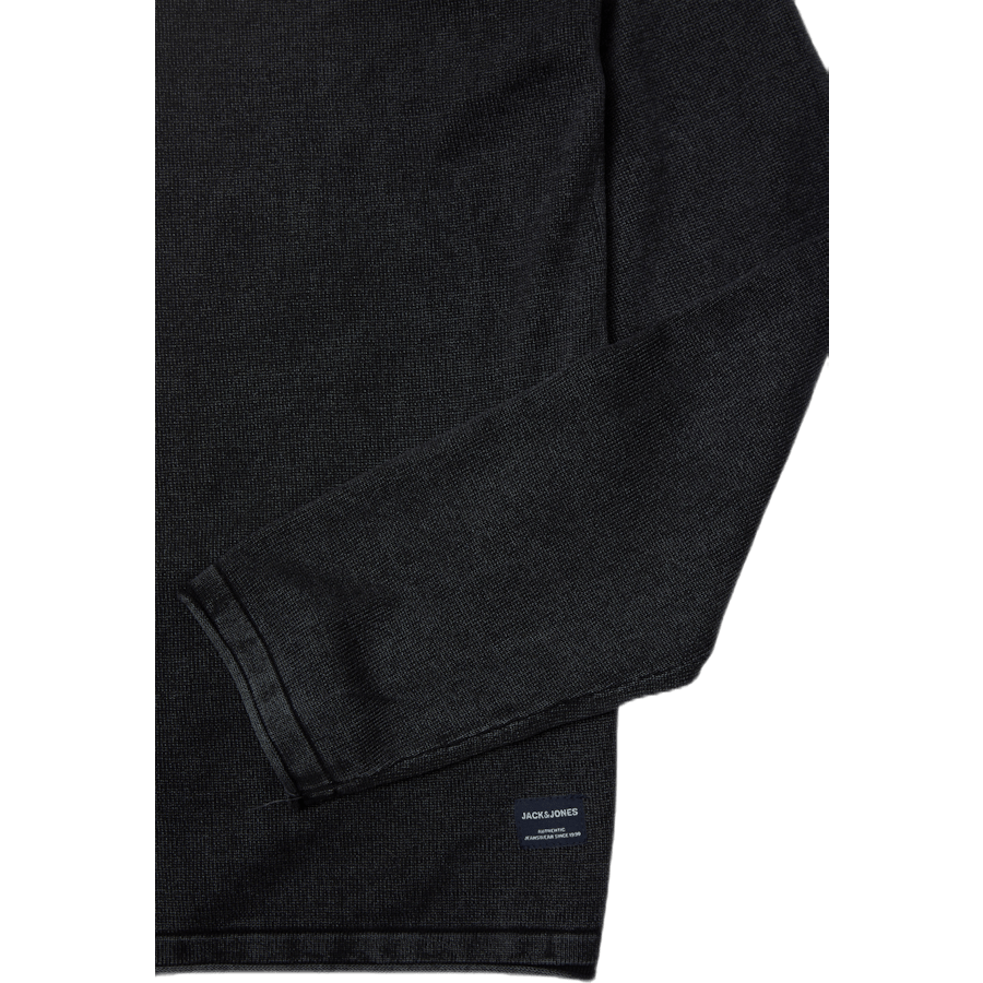 Eleo Knit Rundhalsausschnitt Caviar
