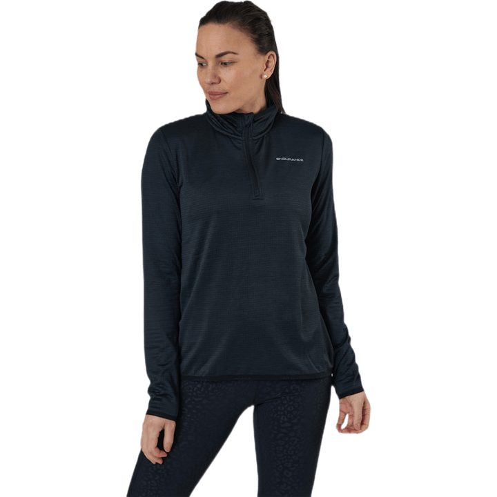 Vironic W Waffle Melange Loose Svart