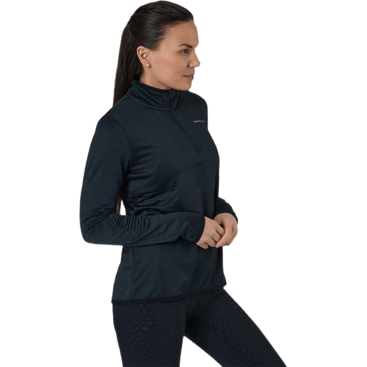 Vironic W Waffle Melange Loose Svart