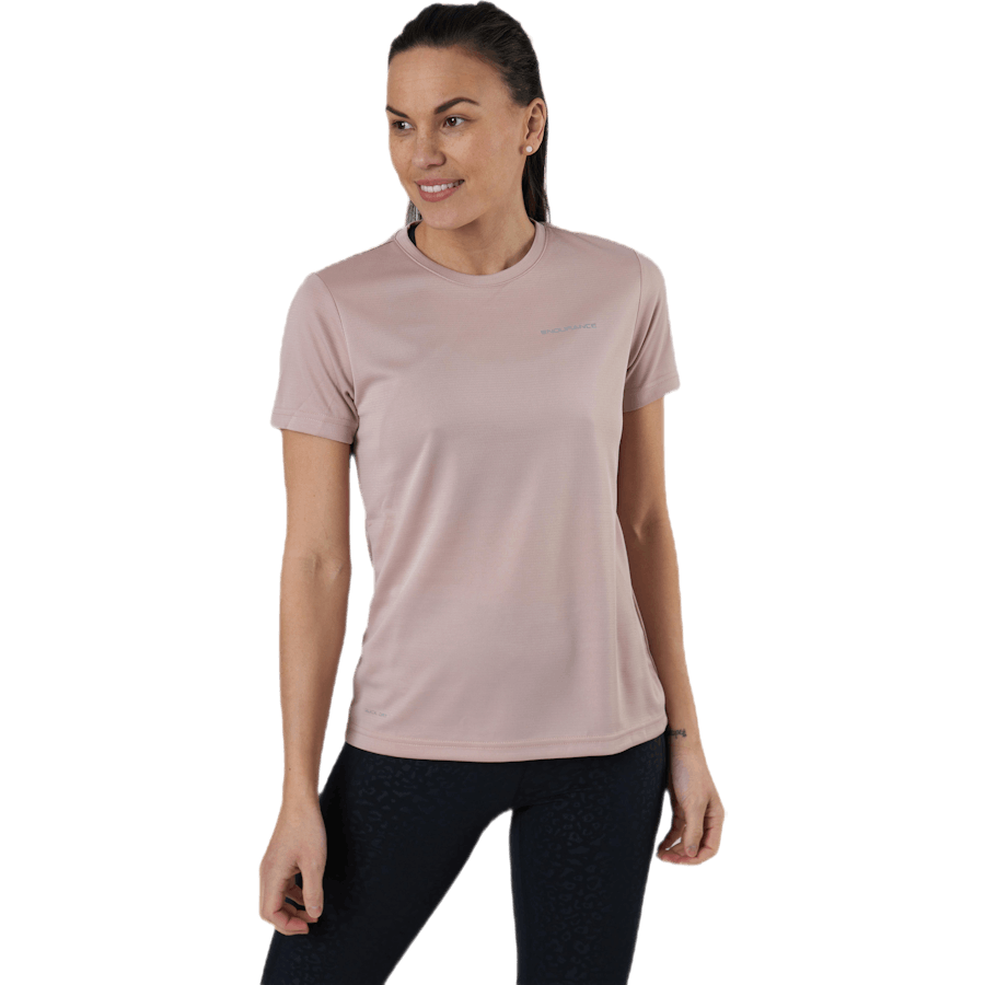 Vista S/s Performance Tee Grå