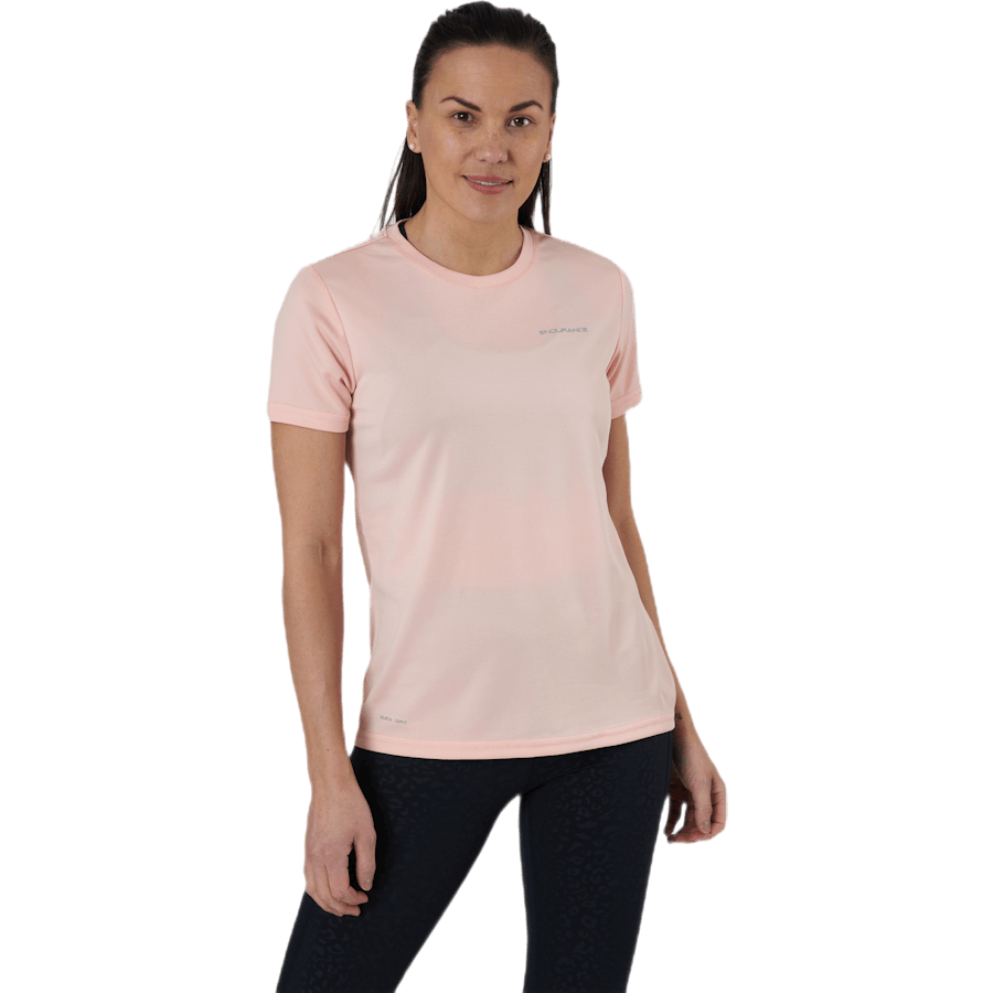 Vista S/s Performance Tee Rosa