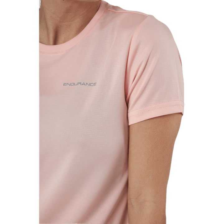 Vista S/s Performance Tee Rosa