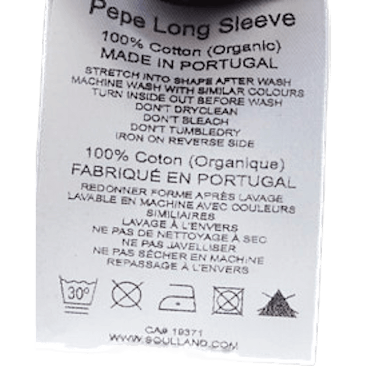 Pepe Long Sleeve T-shirt Black