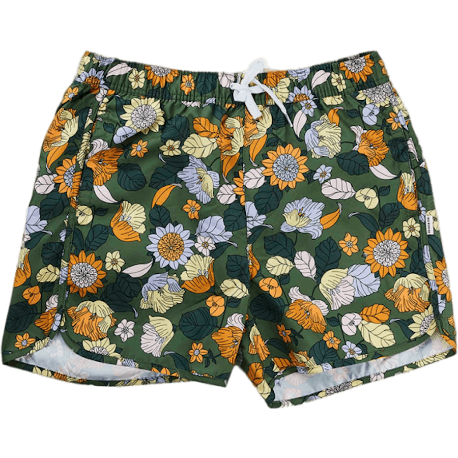 Swim Shorts Sandhamn Seventies Yellow