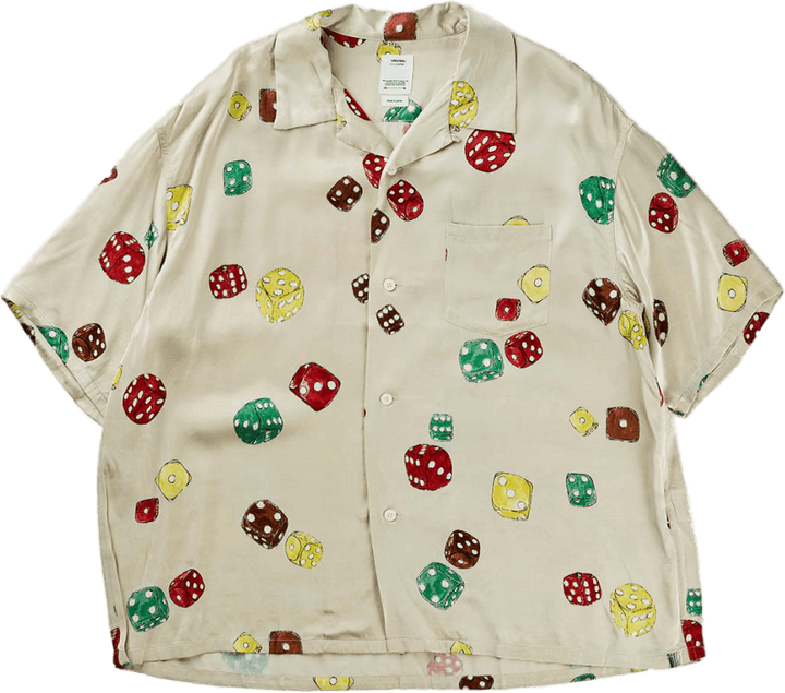 Košile Wallis S/s Dice White