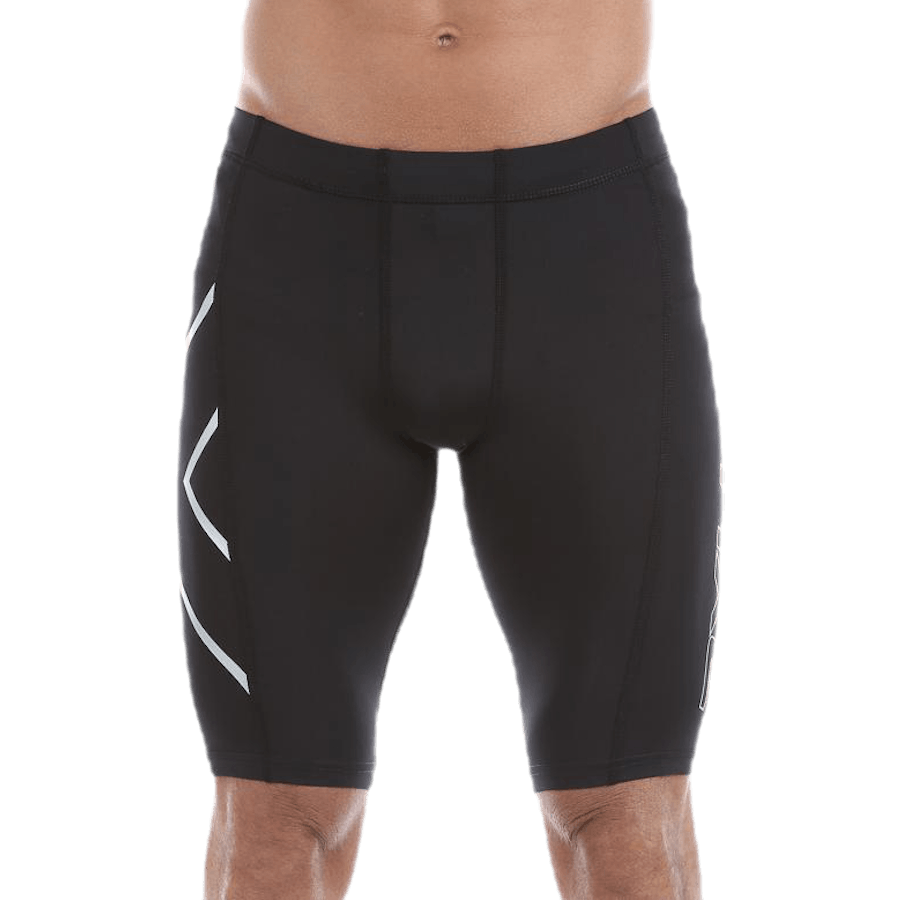 TR2 Compression Shorts Black/Silver