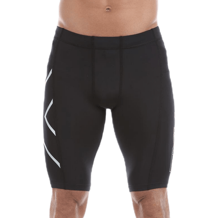 TR2 Compression Shorts Black/Silver