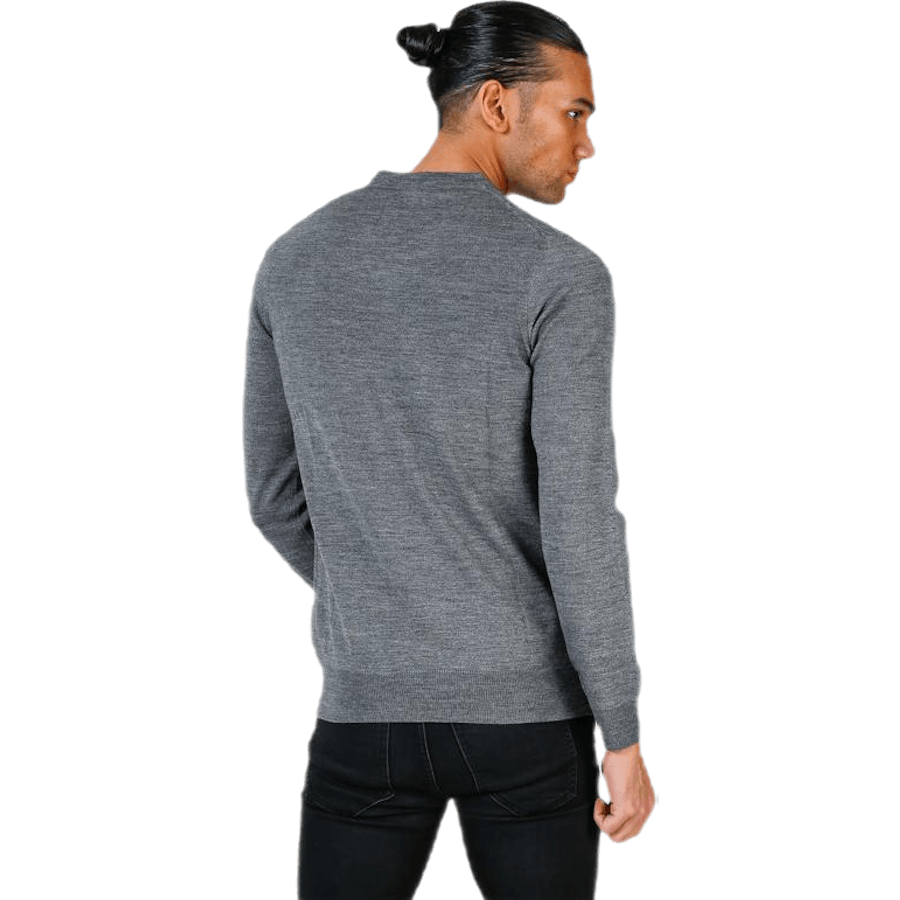 V-Neck Pullover Grey
