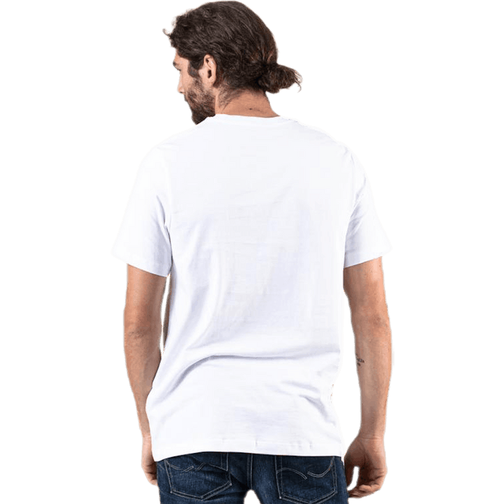 Sportswear Men's T-Shirt WHITE/BLACK/UNIVERSITY RED