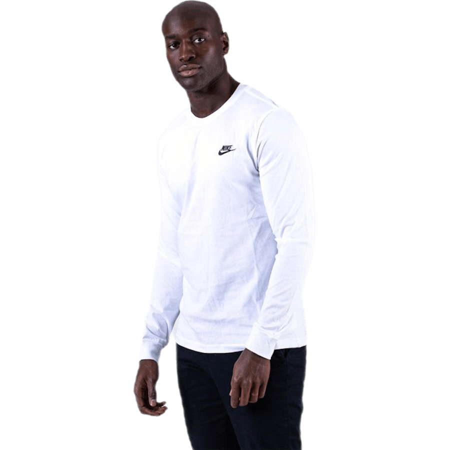 Sportswear Men's Long-Sleeve T-Shirt WHITE/BLACK