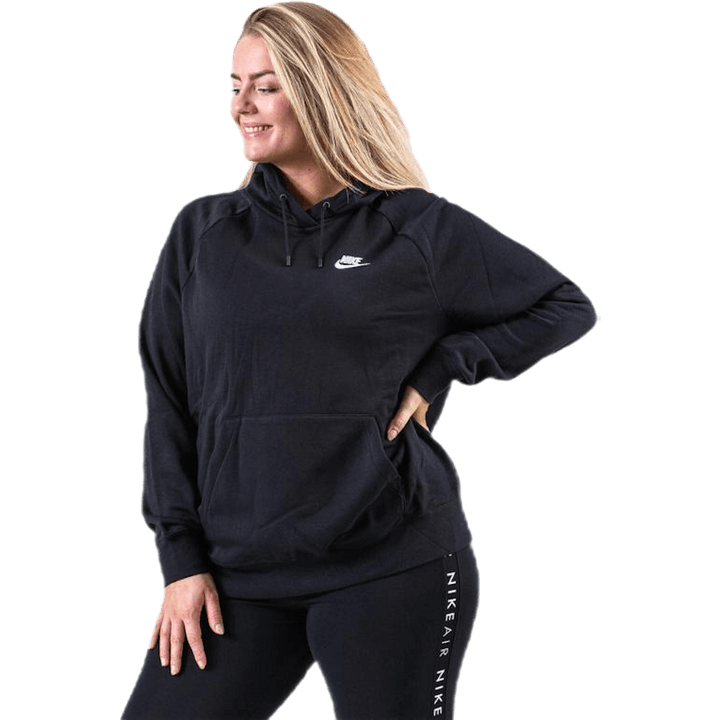 Essential Hoodie Plus White/Black