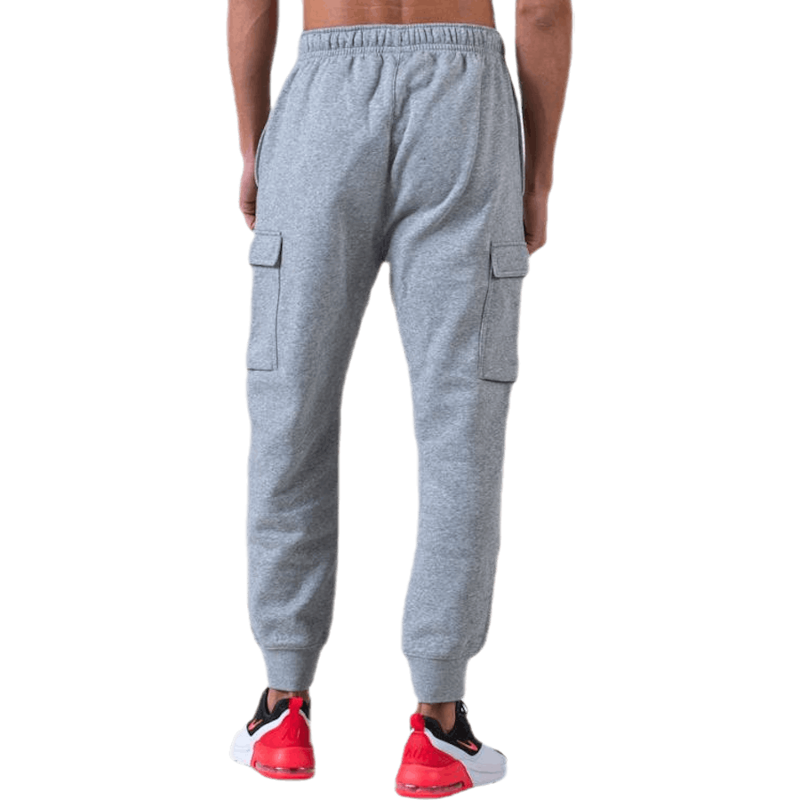 Sportswear Club Fleece Men's Cargo Pants DK GREY HEATHER/MATTE SILVER/WHITE