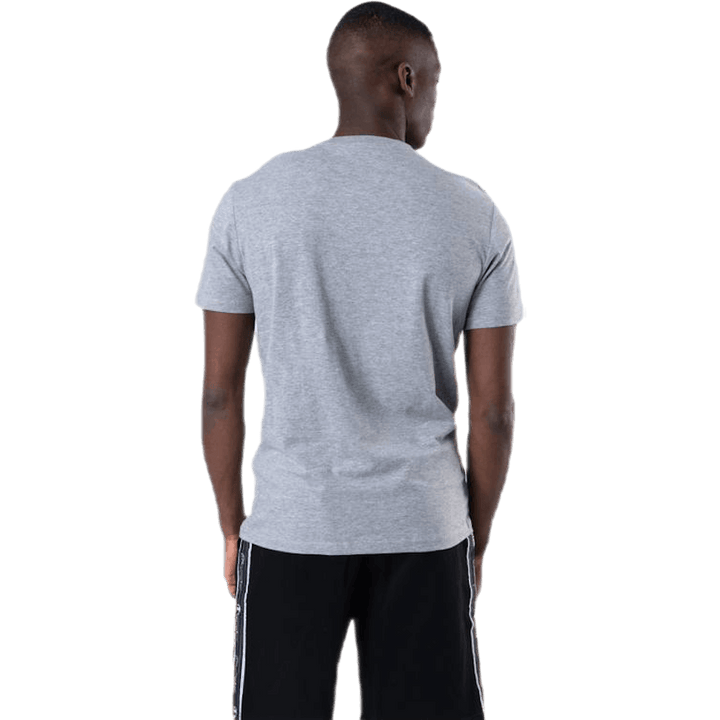 T-Shirt mit Rundhalsausschnitt Grau