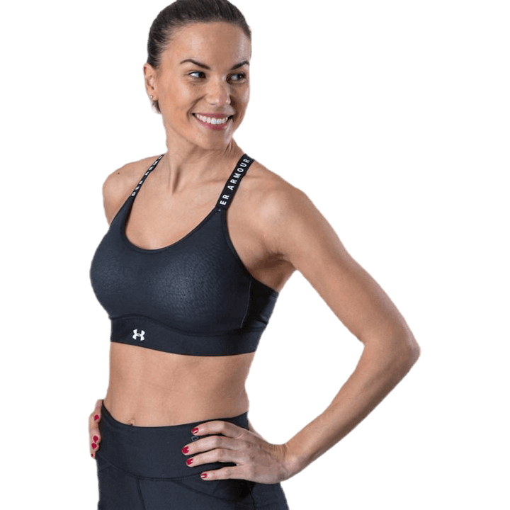 UA Infinity Mid Bra Black