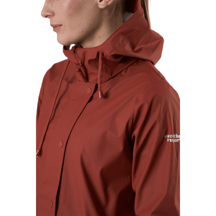 Petra Rain Jacket Red