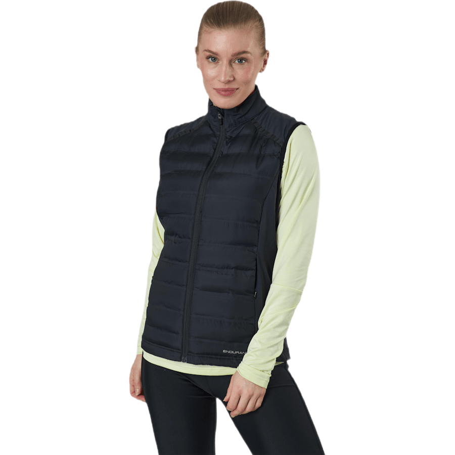Reitta W Hot Fused Hybrid Vest Black