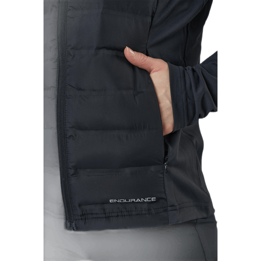 Reitta W Hot Fused Hybrid Jacket Black