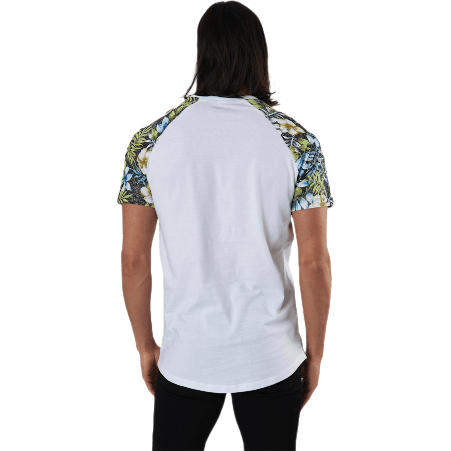 Flower Tee Ss Crew Neck Black