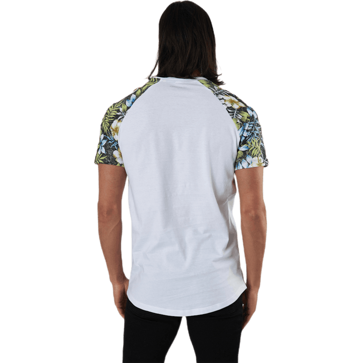 Flower Tee Ss Crew Neck Black