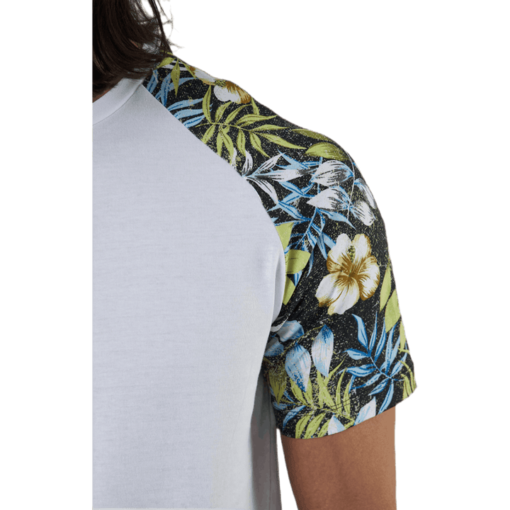 Flower Tee Ss Crew Neck Black