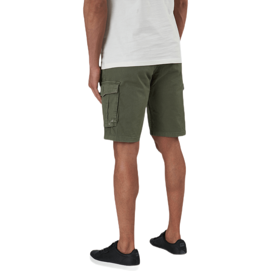 Zack Cargo Shorts Ama Solid Black