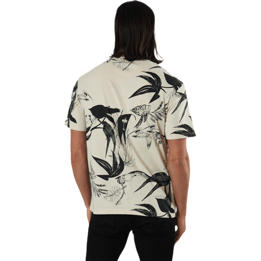 Monet Tee Ss Crew Neck Beige
