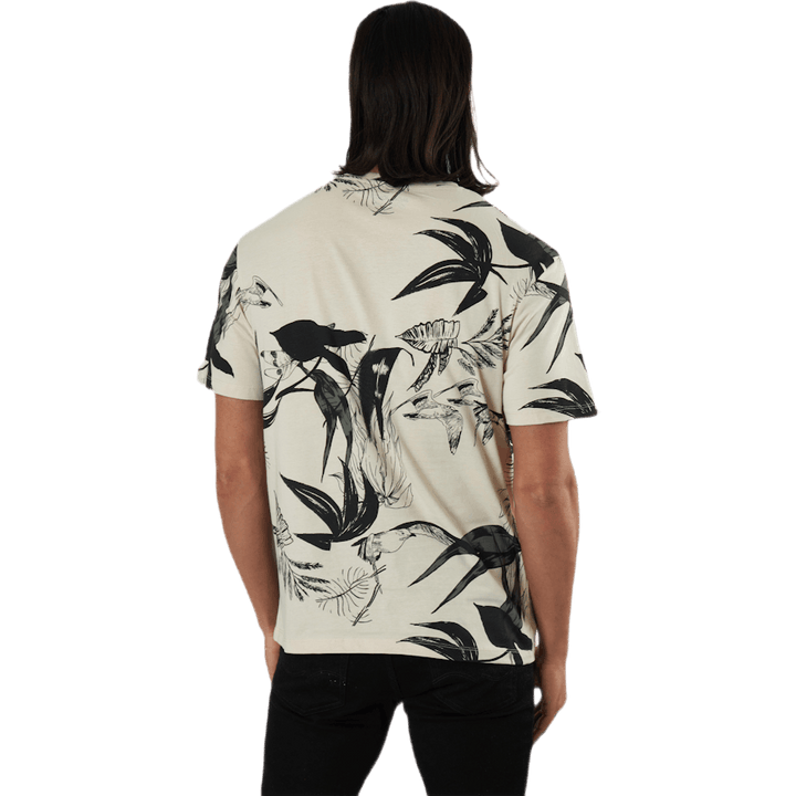 Monet Tee Ss Crew Neck Beige