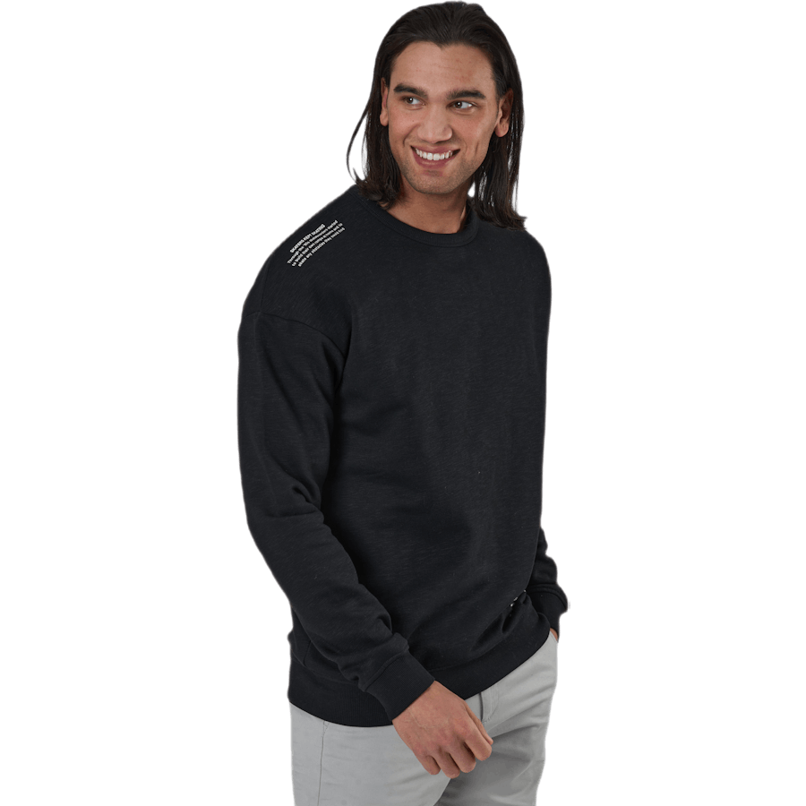 Dy Sweat Rundhalsausschnitt Schwarz