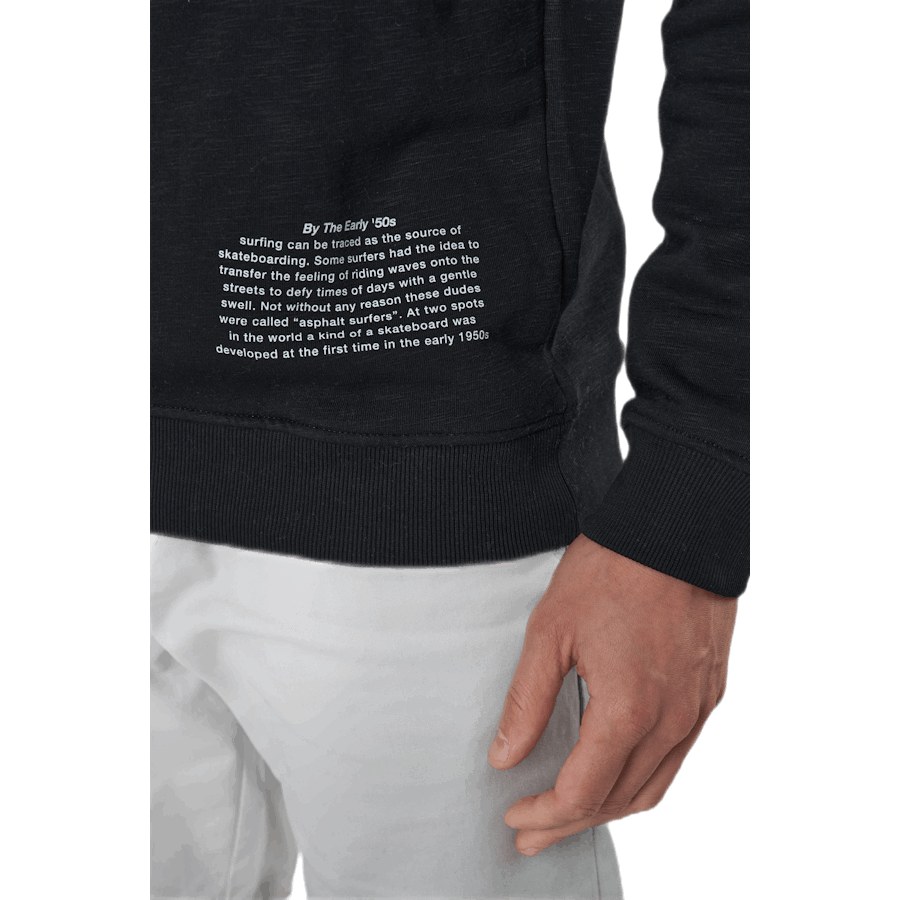 Dy Sweat Rundhalsausschnitt Schwarz