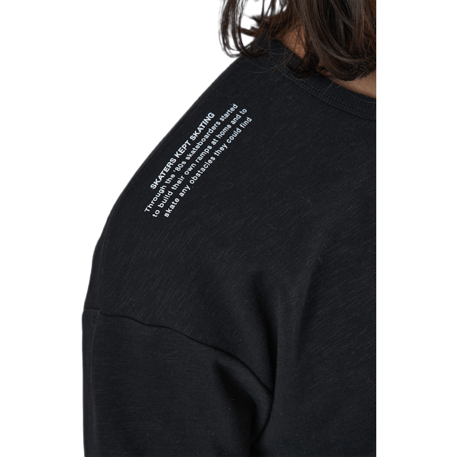 Dy Sweat Rundhalsausschnitt Schwarz