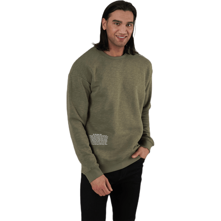 Dy Sweat Crew Neck Vert