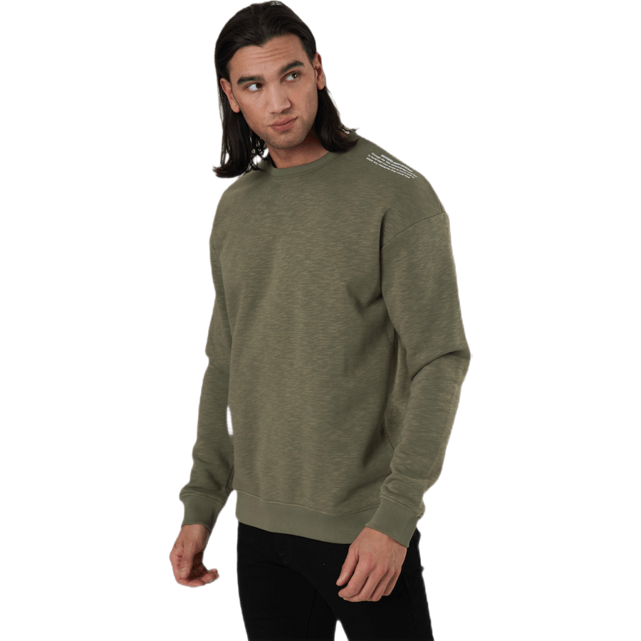 Dy Sweat Crew Neck Vert