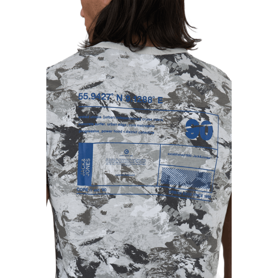 Bo Tee Ss Crew Neck Grey