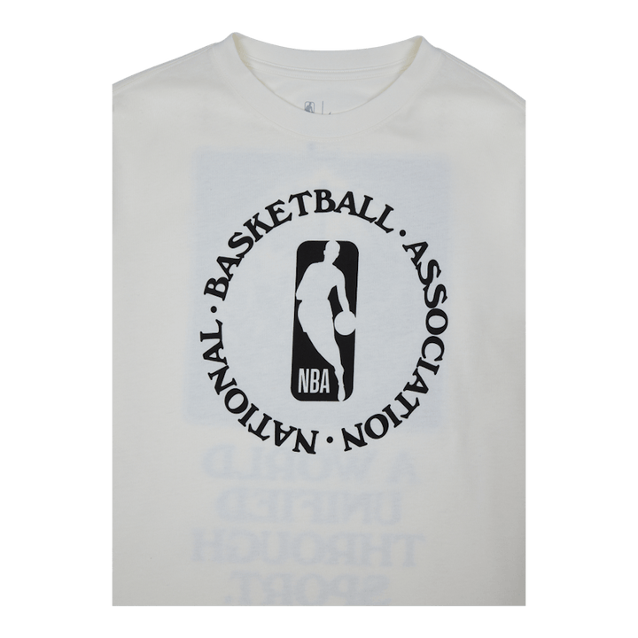 NBA-logo Long-sleeve Tee Pure