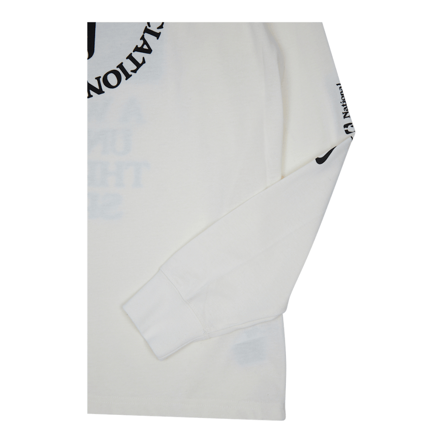 NBA-logo Long-sleeve Tee Pure