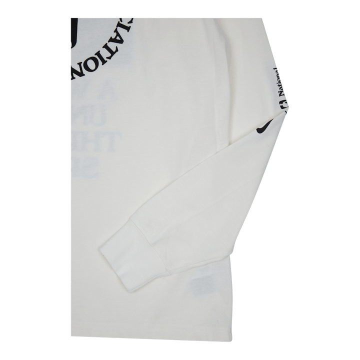NBA-logo Long-sleeve Tee Pure