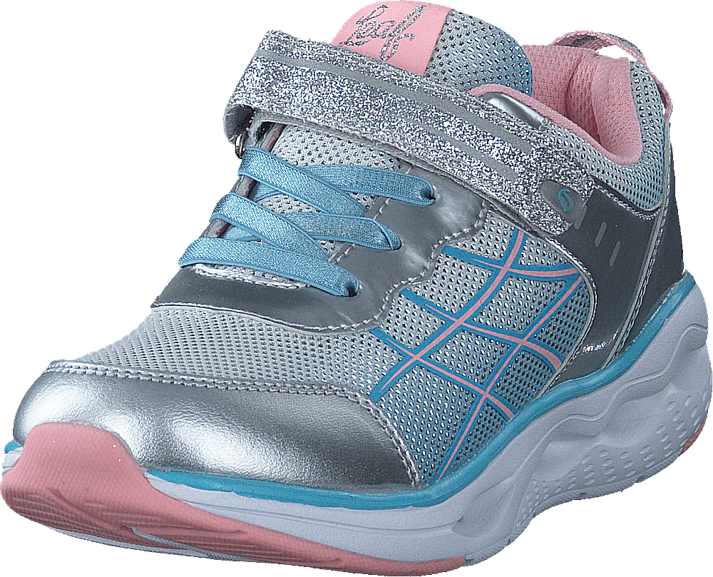 Samset Silver/pink