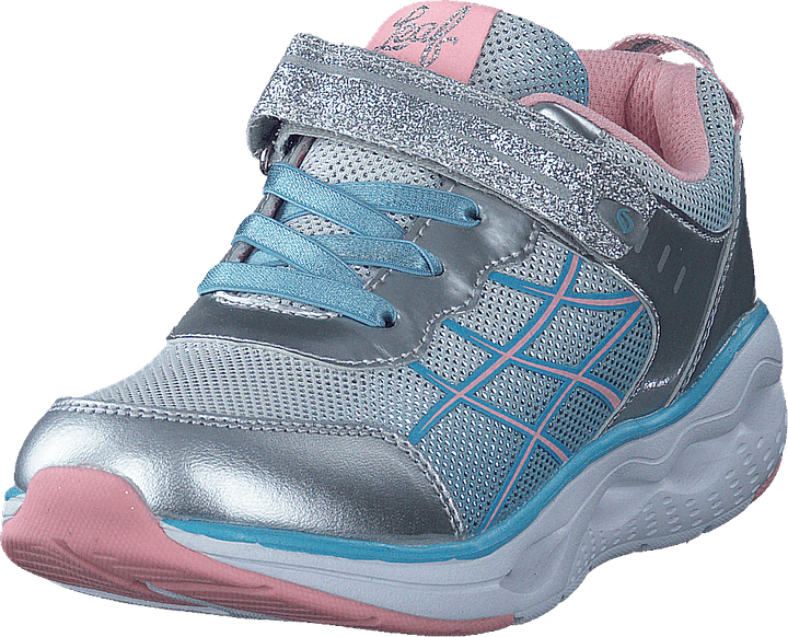 Samset Silver/pink