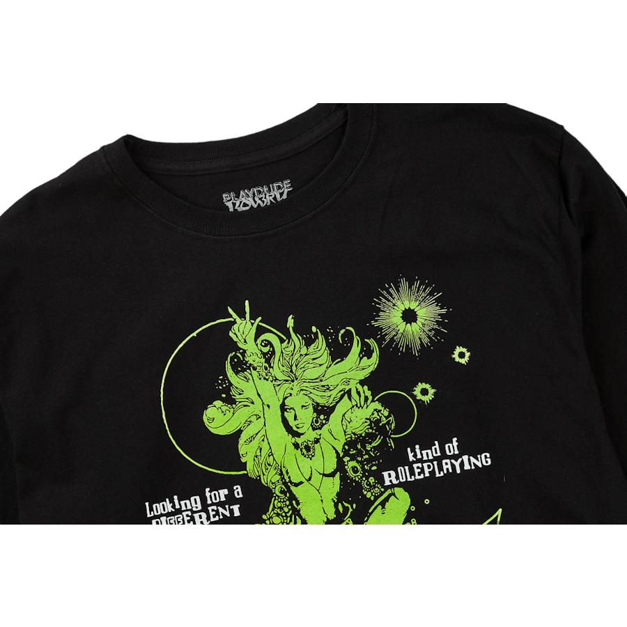 X Bow3ry Fantasy Planet Ls Tee Black