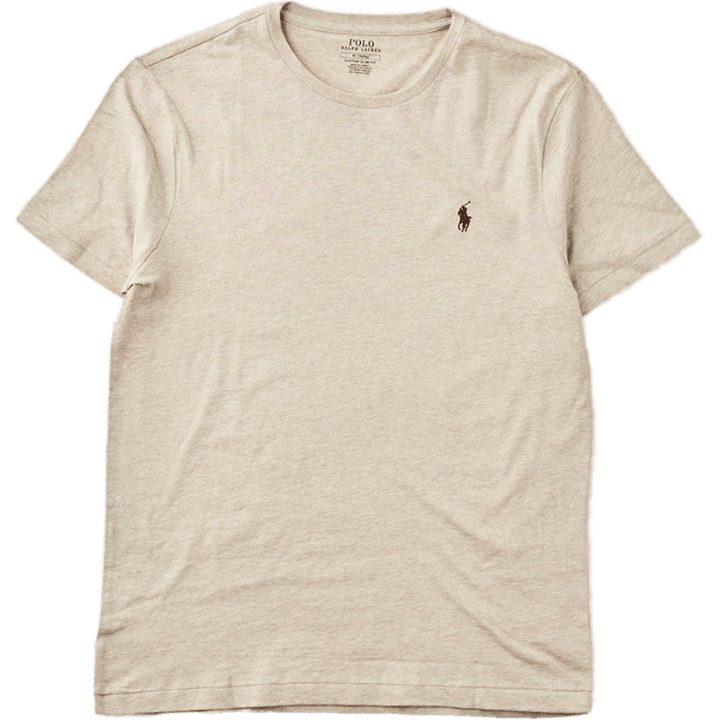 T-Shirt mit Rundhalsausschnitt und schmaler Passform aus Jersey