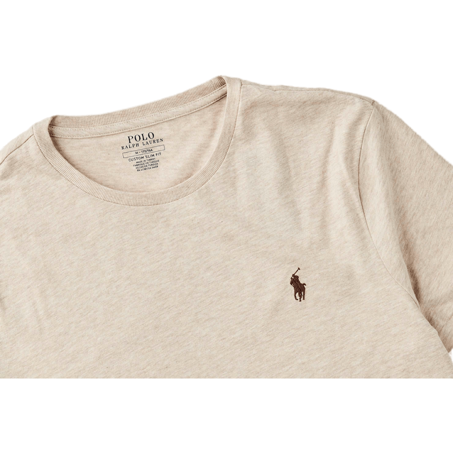 T-Shirt mit Rundhalsausschnitt und schmaler Passform aus Jersey