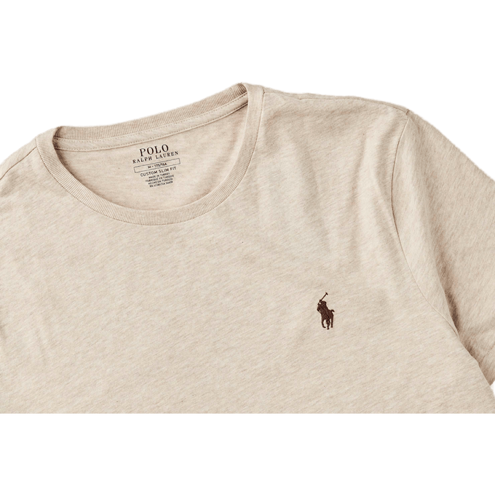 T-Shirt mit Rundhalsausschnitt und schmaler Passform aus Jersey