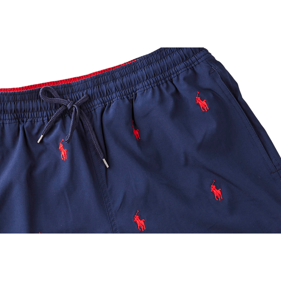 5.75-Inch Traveler Classic Swim Trunk Newport Navy W/ Aoe